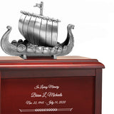 Viking Ship Adult Redwood Adult or Medium Urn