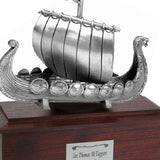 Viking Ship Medium Cremation Urn - Free Engraving