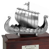 Viking Ship Child Cremation Urn - Free Engraving