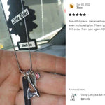 Viking Celtic Axe Ash Pendant Urn - Love Charms™ Option