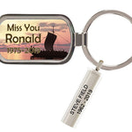 Viking Ship at Sunset Keychain Urn