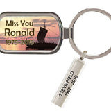 Viking Ship at Sunset Keychain Urn
