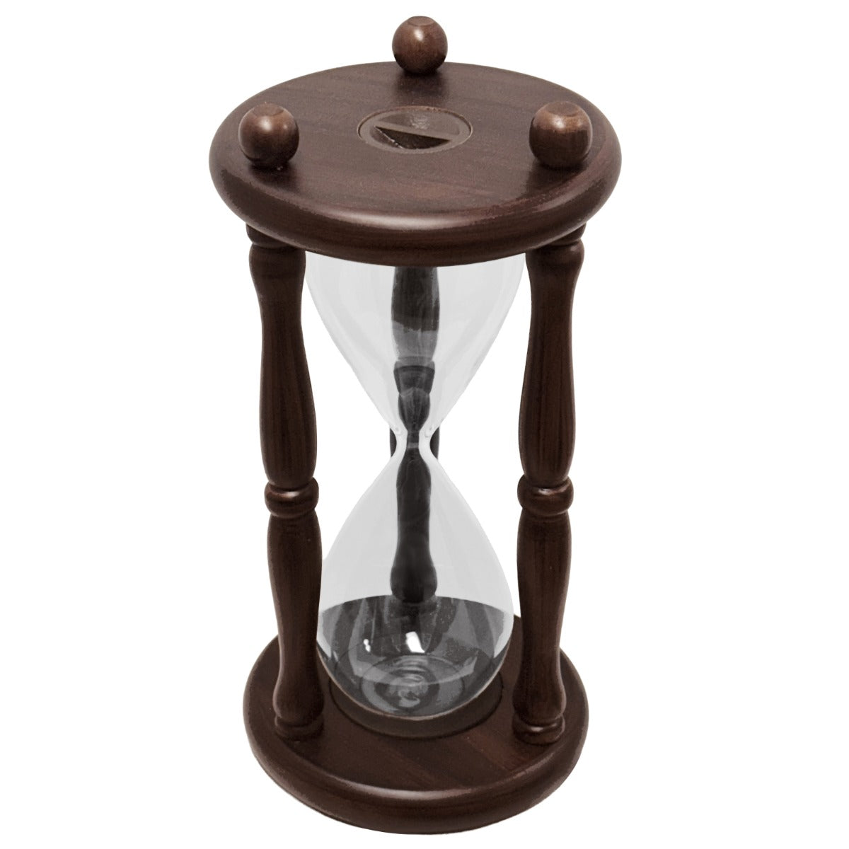 Lifetime Hourglass Keepsake Urn - Giant Walnut Cremation Urn
