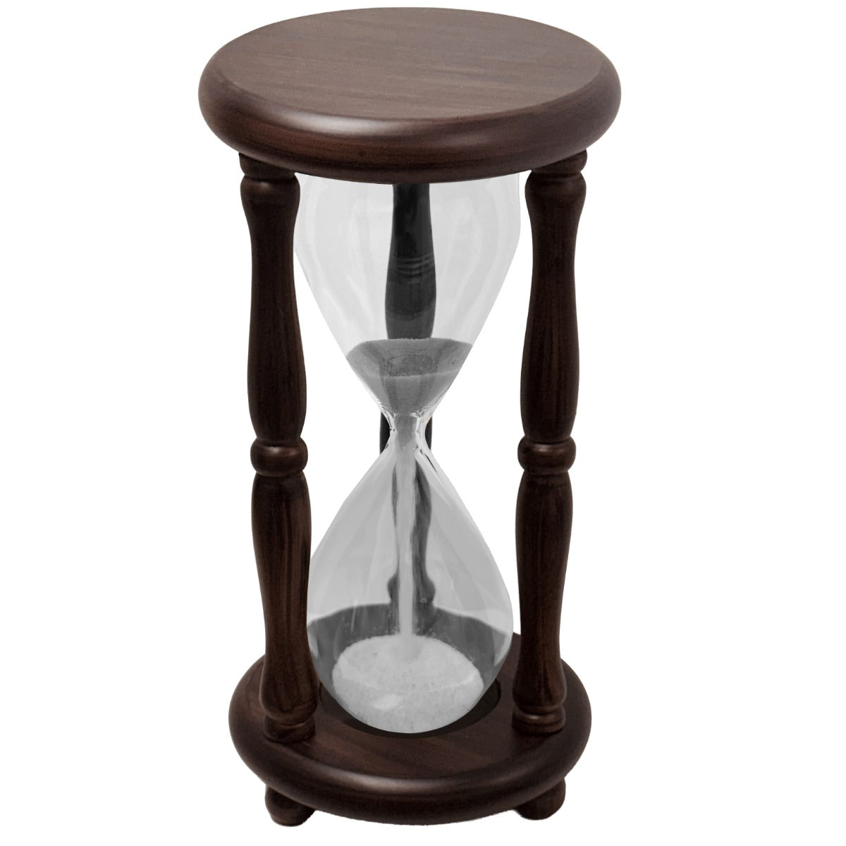 Lifetime Hourglass Keepsake Urn - Giant Walnut Cremation Urn