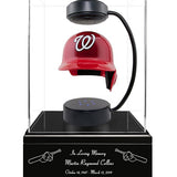 Baseball Cremation Urn & Washington Nationals Hover Helmet Décor