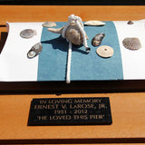 US Navy Military - Water Burial At Sea Peaceful Pillow® Urn