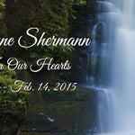 Waterfall Keychain Urn Image