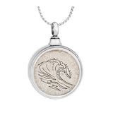 Ocean Wave View Ashes Urn - Love Charms® Option