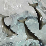 The Wave Lucite Art Cremation Urn