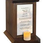Western Wood Urn