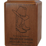End of the Trail Urn