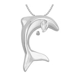 Jumping Whale Jewelry Ash Urn - Love Charms™ Option