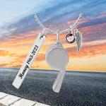 Whistle Coach or Dog Whistle Stainless Ash Urn - Love Charms™ Option