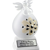 Star Burst Precious Angel Glass Keepsake Urn