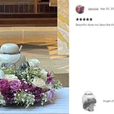 Medium Wings of an Angel White Urn - Pro Laser Engraving