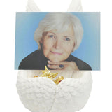 White Angel Wings Keepsake Urn
