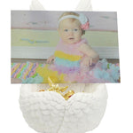 White Angel Wings Infant Urn