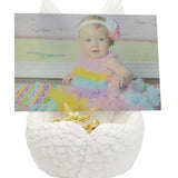 White Angel Wings Infant Urn