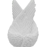 White Angel Wings Keepsake Urn