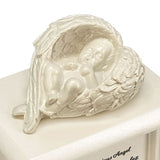 Angel of Protection Infant Satin Urn