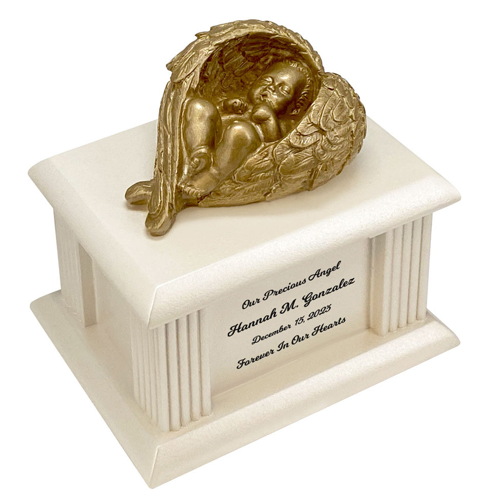 Angel of Protection Infant Urn