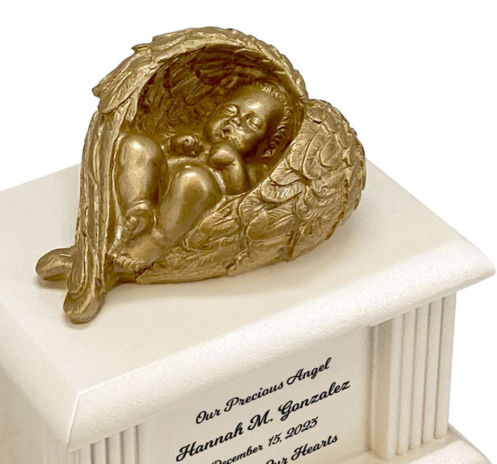 Angel of Protection Infant Urn