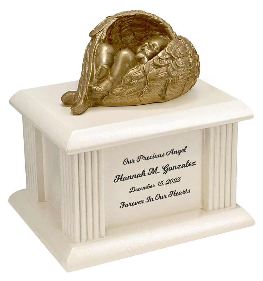 Angel of Protection Infant Urn