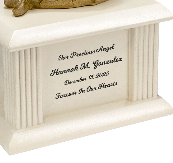 Angel of Protection Infant Urn
