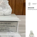 In Loving Arms Infant Urn - Baby Angel Urn For Infants