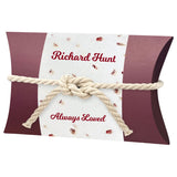 Roses Peaceful Pillow® Water Burial Cremation Urn - Biodegradable Water Burial At Sea Urn - Wide River Urn