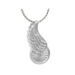 Winged Wheel Ash Pendant Urn - Love Charms 2Option