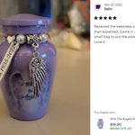 With The Angels Mini Urn - Love Charms® Option