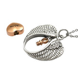 Mom Angel Wings Of Protection Necklace Urn