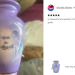 With The Angels Mini Urn - Love Charms® Option