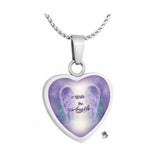 With The Angels Heart Jewelry Urn - Love Charms® Option