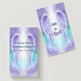 With The Angels Memorial Cards - Funeral  Cards - Celebration of Life Cards