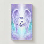 With The Angels Memorial Cards - Funeral  Cards - Celebration of Life Cards