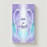 With The Angels Memorial Cards - Funeral  Cards - Celebration of Life Cards