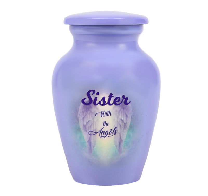 With The Angels Mini Urn - Love Charms® Option