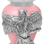 Wings of an Angel Pink Keepsake Urn - Engraving Option