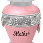 Wings of an Angel Pink Keepsake Urn - Engraving Option