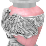 Wings of an Angel Pink Keepsake Urn - Engraving Option