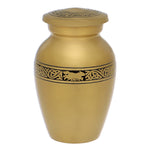 Running Wolf Brass Mini Keepsake Urn
