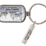 Wolves Keychain Urn