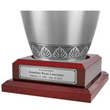 Wood Urn Base