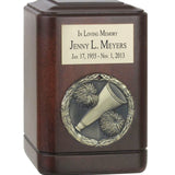Cheer Wood Keepsake Urn
