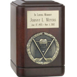 Hockey Sticks Keepsake Urn