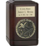 Astronomy Wood Keepsake Urn