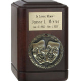 Acting & Drama Wood Keepsake Urn
