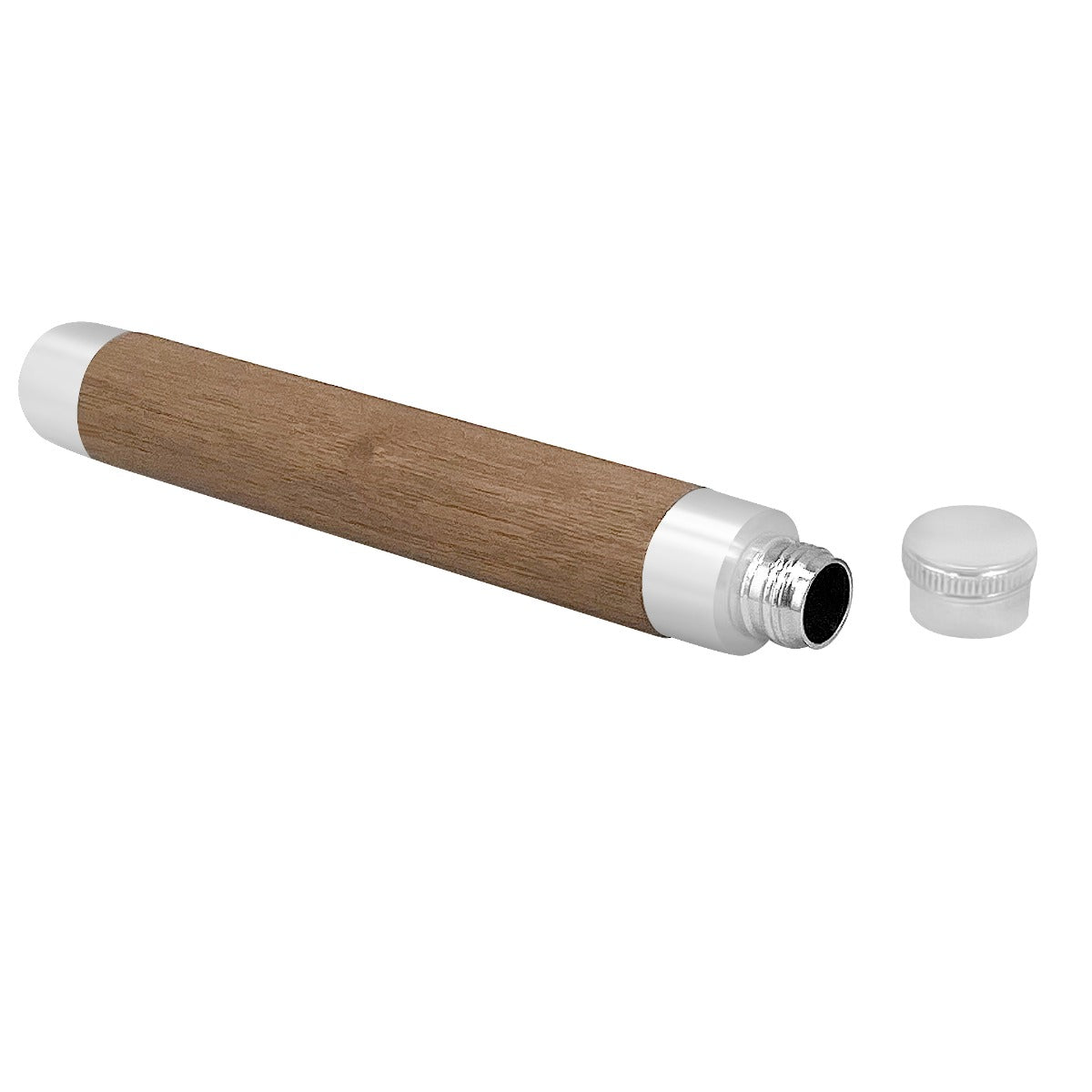 Wood Wrapped Scattering or Keepsake Ashes Tube - Handmade - Engraving Option